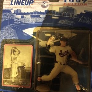 Starting Line up action figure 10th year 1997 edition  1967 NOLAN RYAN FIGURE